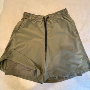 Nike Men's Olive Athletic Shorts